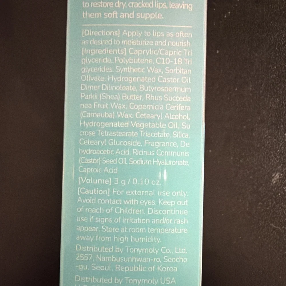 Tonymoly archie hyaluronic